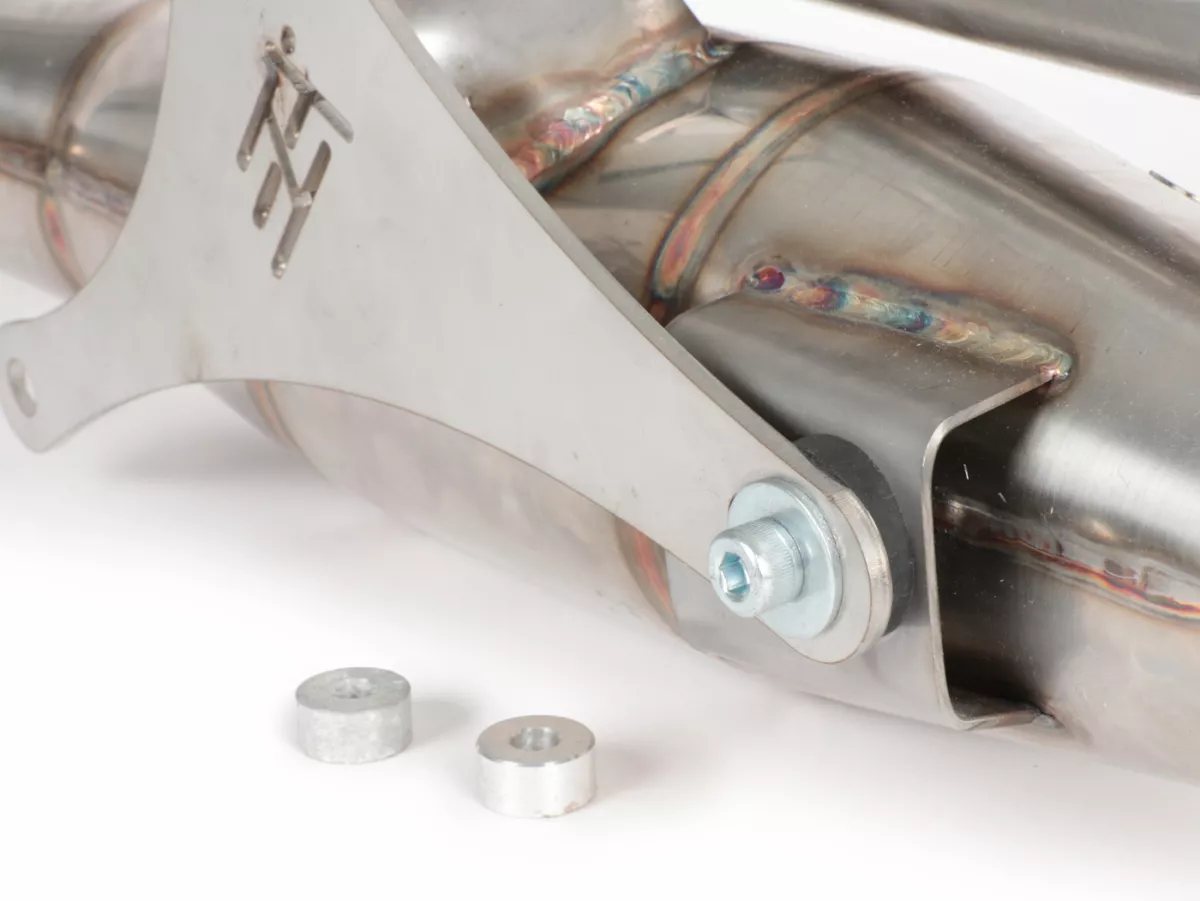 Uitlaat -HEIKOTUNING- Koppeluitlaat Straatmodel - Piaggio 125-180cc AC/LC 2-takt Maxi - Gilera Runner FX/FXR 125-180, Italjet Dragster 125-180, Piaggio SKR125, SKR150, TPH125, Skipper125, Skipper150