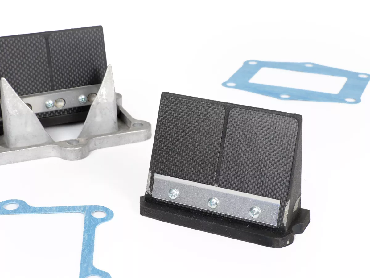 Membraanblok -ITALKIT Doble Prisma- Honda CR250 past ook op cilinder Quattrini M200, M1L09, M1L-60