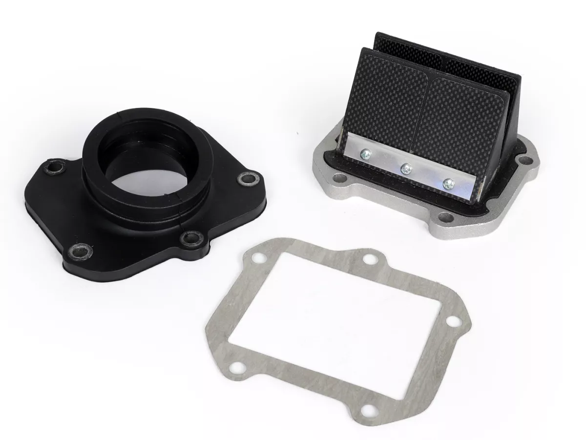 Bloque de diafragma -ITALKIT Doble Prisma- Aprilia RS125 también se adapta cilindro Parmakit W-force
