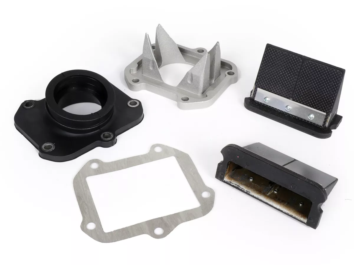 Bloque de diafragma -ITALKIT Doble Prisma- Aprilia RS125 también se adapta cilindro Parmakit W-force