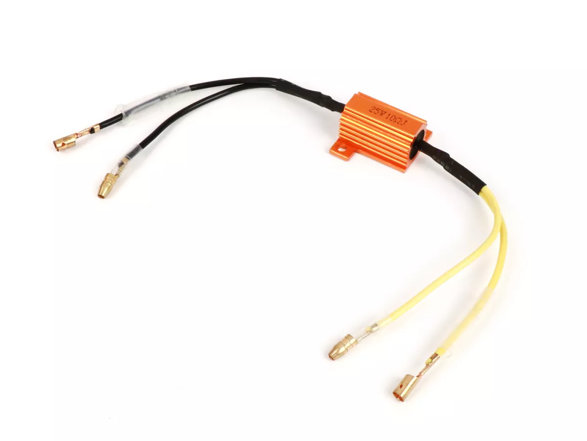 Seriemotstånd för LED-indikatorer -25W 10 Ohm- Universal