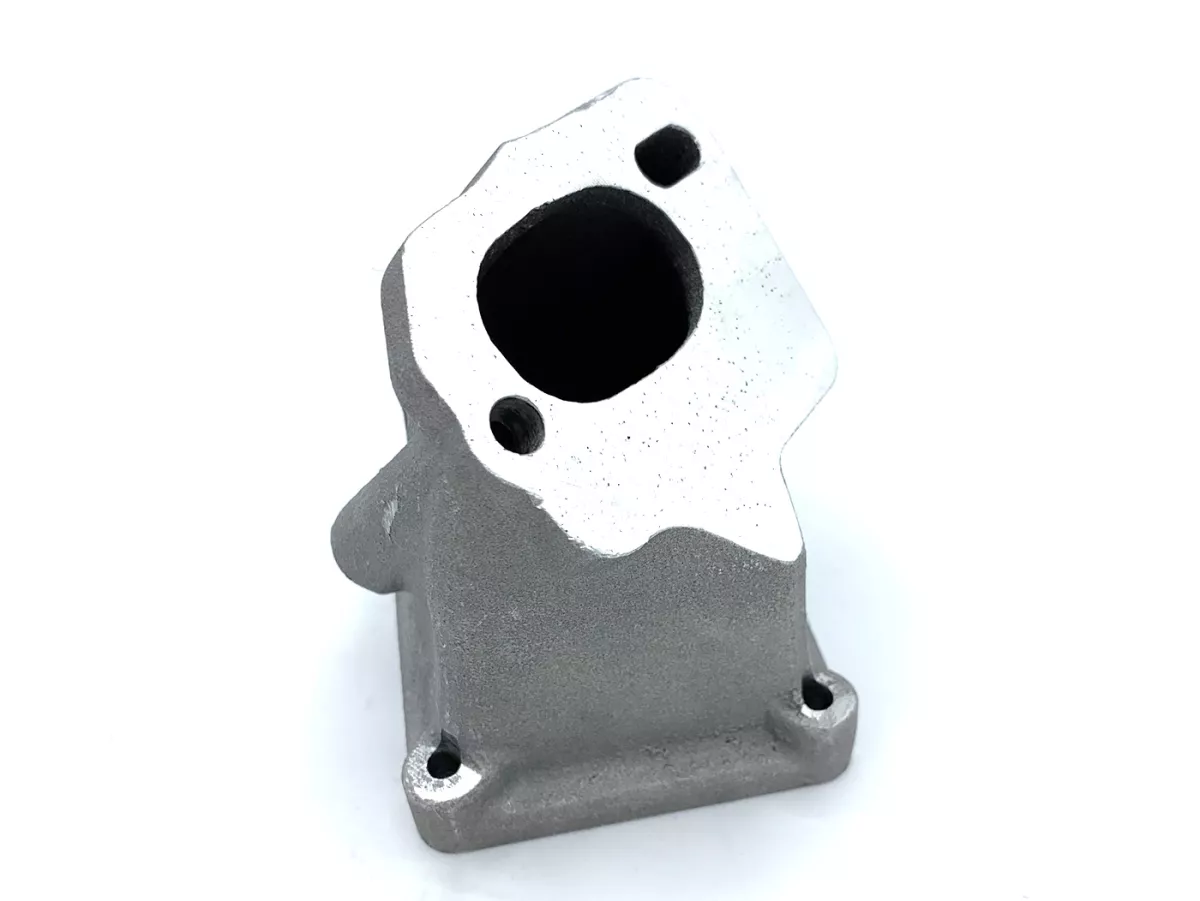 Colector de admisión - Colector de admisión de diafragma -ITALKAST Doble Prisma Ø28-30mm, montaje 2+3 agujeros - Vespa Smallframe V50, PV, ET3 - AW=Ø34mm (carburador Ø28-30mm - PHBH, VHSH, PWK28, TMX30, Smartcarb 26-28)