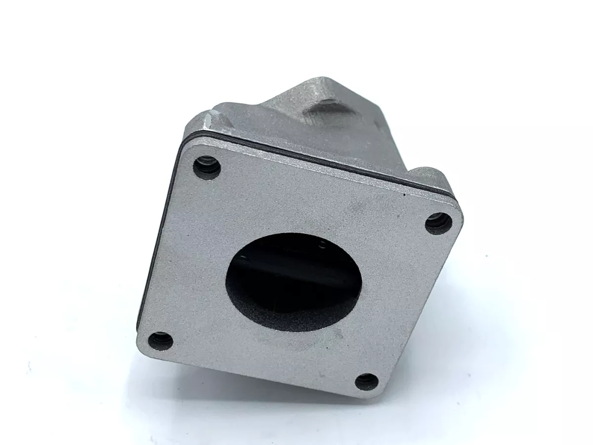 Colector de admisión - Colector de admisión de diafragma -ITALKAST Doble Prisma Ø28-30mm, montaje 2+3 agujeros - Vespa Smallframe V50, PV, ET3 - AW=Ø34mm (carburador Ø28-30mm - PHBH, VHSH, PWK28, TMX30, Smartcarb 26-28)