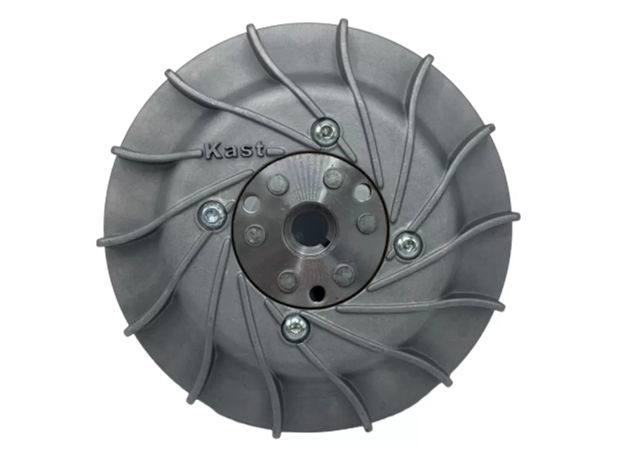 Impeller - Roda kipas - Cincin kipas -ITALKAST IDM untuk pengapian VMC, Vespatronic, Pinasco - Vespa Smallframe V50, PV125, ET3, PK S, PK XL, PK XL2 - Aluminium - 300gr.