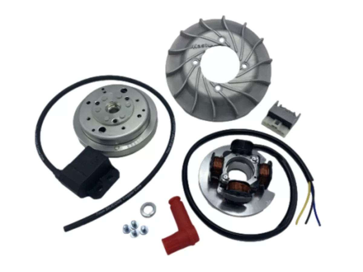 Pengapian -ITALKAST IDM- Vespa V50, PV125, ET3, PK S (kerucut 19mm) - 1400gr.