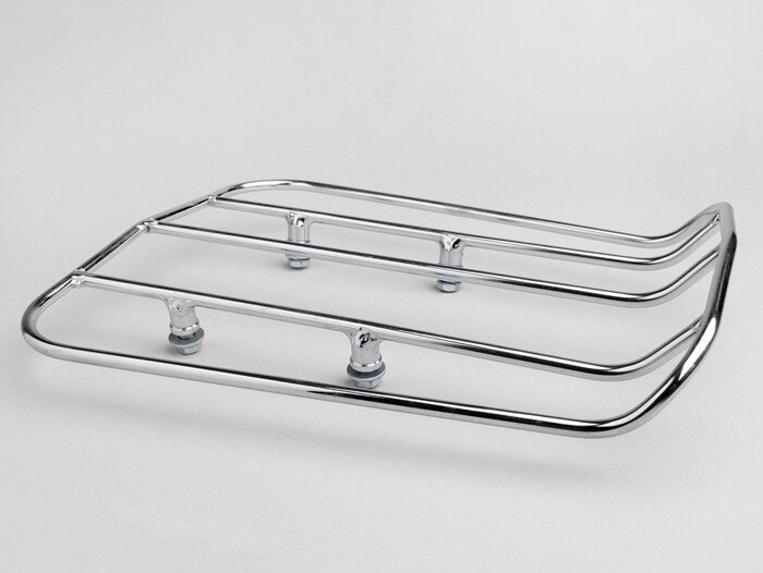 Bagagerek achter -JOCKEYS BOXENSTOP- Lambretta LI (serie 3), LIS, SX, TV (serie 3), DL, GP - Chroom