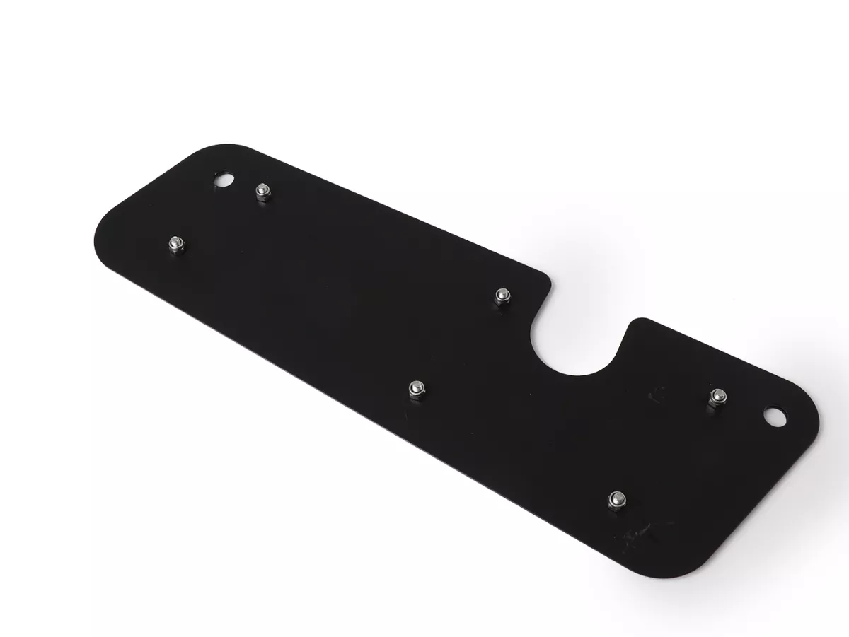 Coperchio di scarico per forcellone motore -JAILBREAK CUSTOMS, acciaio inox nero - Vespa GT 250 (ZAPM45102), Vespa GT L 125 (ZAPM31100, ZAPM31101), Vespa GT L 200 (ZAPM31200), Vespa GTS 125 (ZAPM31300), Vespa GTS 250 (ZAPM45100, ZAPM45101), Vespa GTS 300