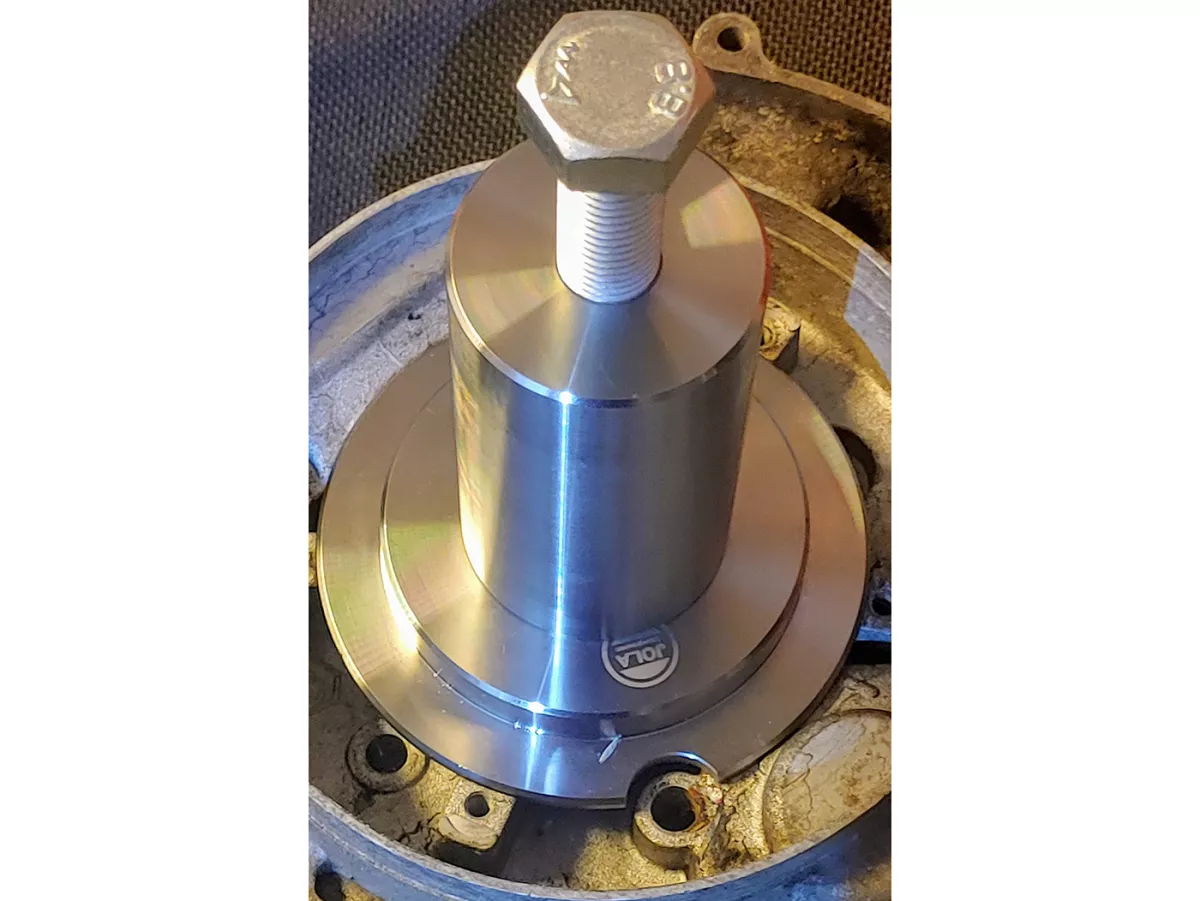 Herramienta de desmontaje y montaje para el montaje y desmontaje del cigüeñal -JOLA Made in Germany- Vespa Smallframe e.g. V50, PV, ET3, PK