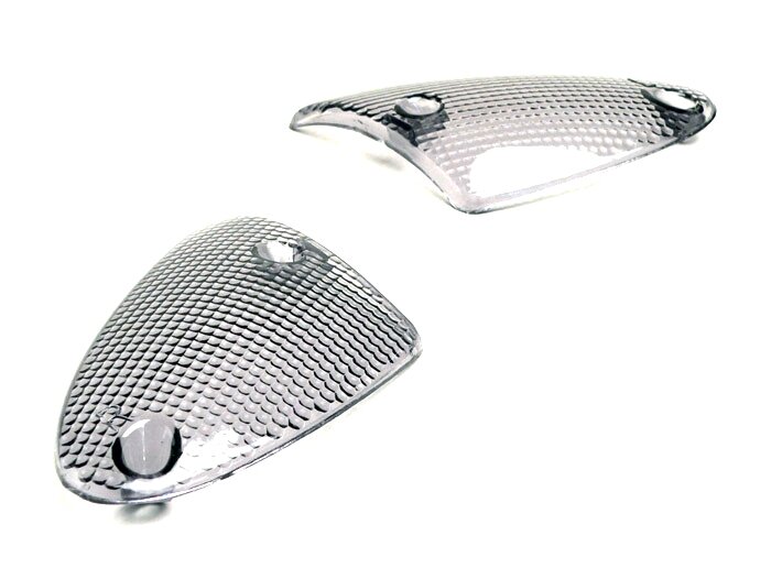 Lensa indikator -BGM ASLI set 5- Aprilia SR tahun 1998-1999 - Hitam