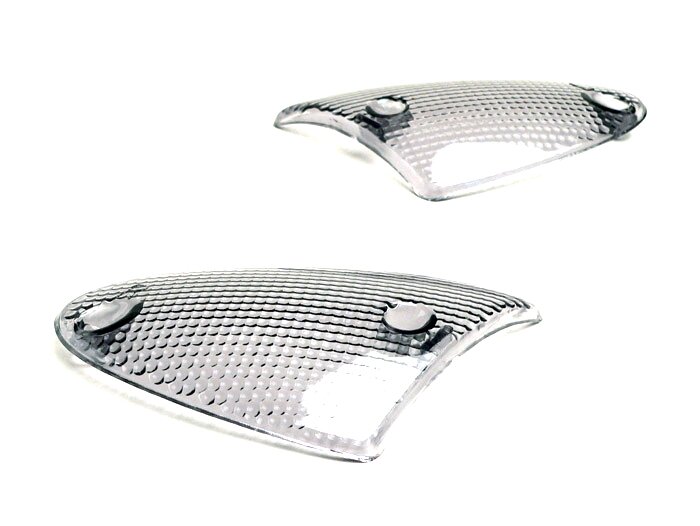 Lensa indikator -BGM ASLI set 5- Aprilia SR tahun 1998-1999 - Hitam