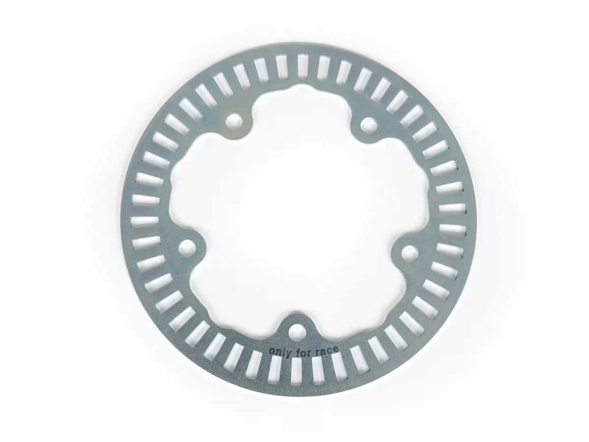 Ruota sana sensore ABS ruota posteriore per 13 pollici conversione -KB-Racing SPEEDWHEEL (Z=46)- Vespa GTS SUPER 300 HPE, GTS SUPERSPORT 300, GTS SUPERTECH 300 HPE - Euro 4-5