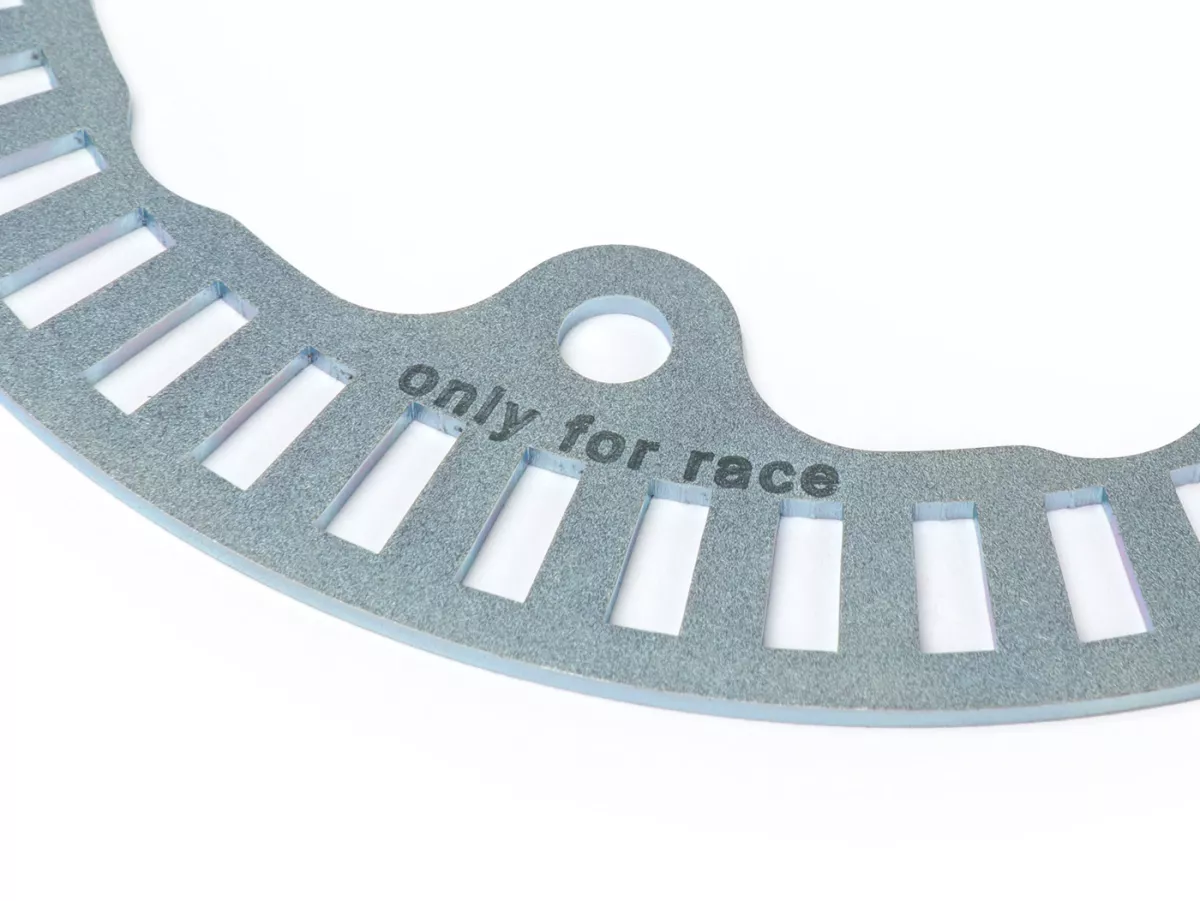 Ruota sana sensore ABS ruota posteriore per 13 pollici conversione -KB-Racing SPEEDWHEEL (Z=46)- Vespa GTS SUPER 300 HPE, GTS SUPERSPORT 300, GTS SUPERTECH 300 HPE - Euro 4-5