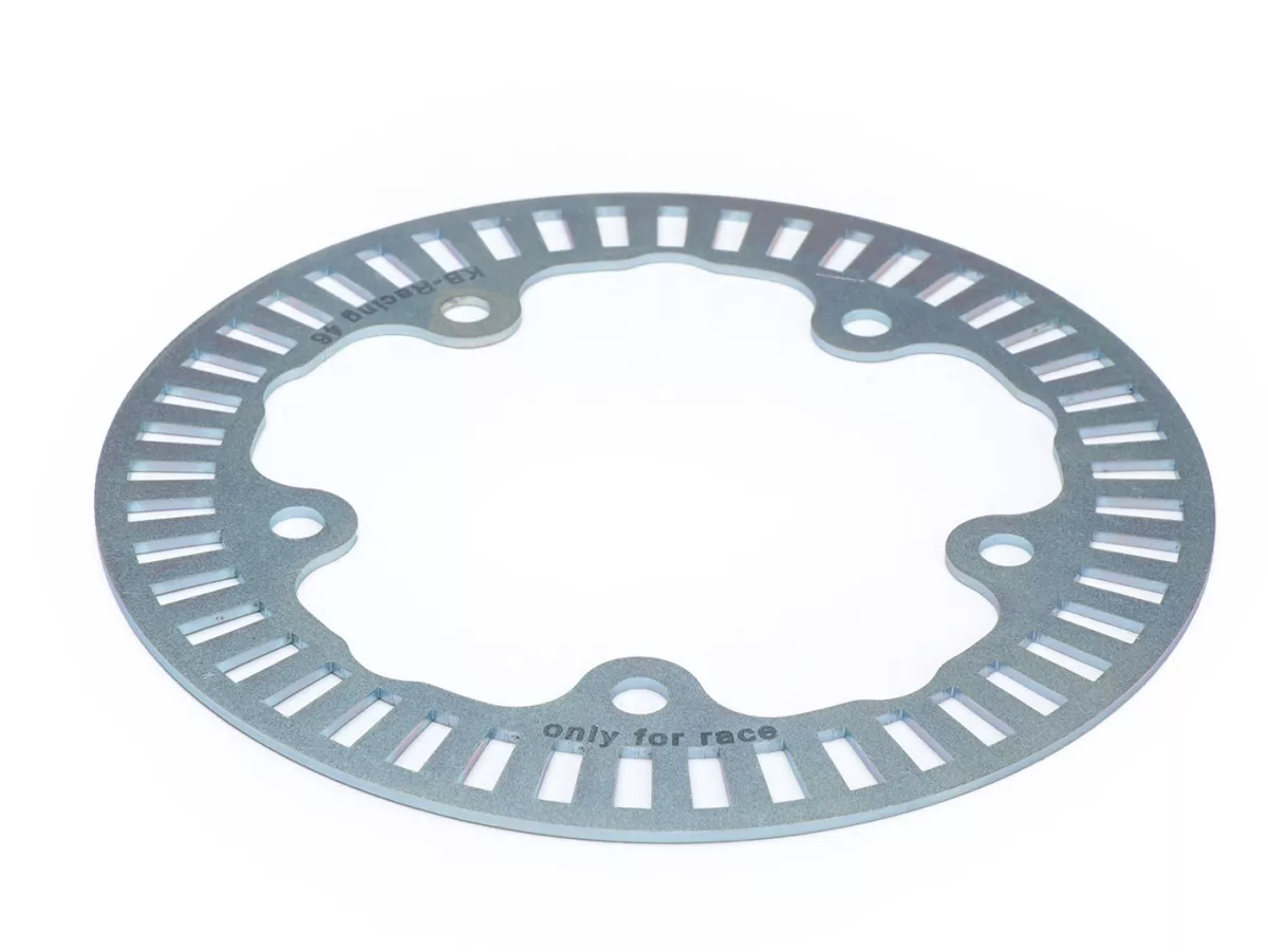 Ruota sana sensore ABS ruota posteriore per 13 pollici conversione -KB-Racing SPEEDWHEEL (Z=46)- Vespa GTS SUPER 300 HPE, GTS SUPERSPORT 300, GTS SUPERTECH 300 HPE - Euro 4-5
