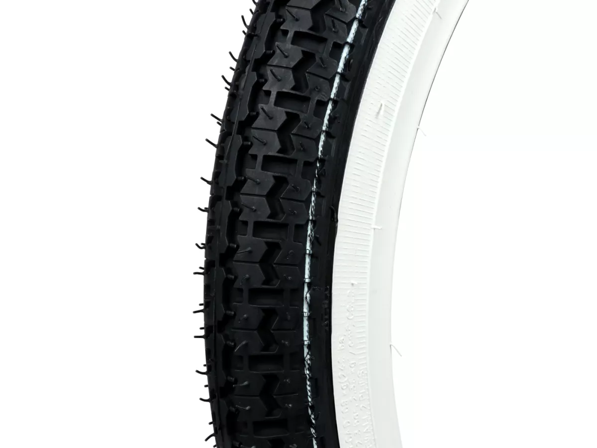 Neumáticos -KENDA K252 whiteewall- 2.25 - 16 pulgadas TT 31L (4P) Piaggio Ciao, Bravo