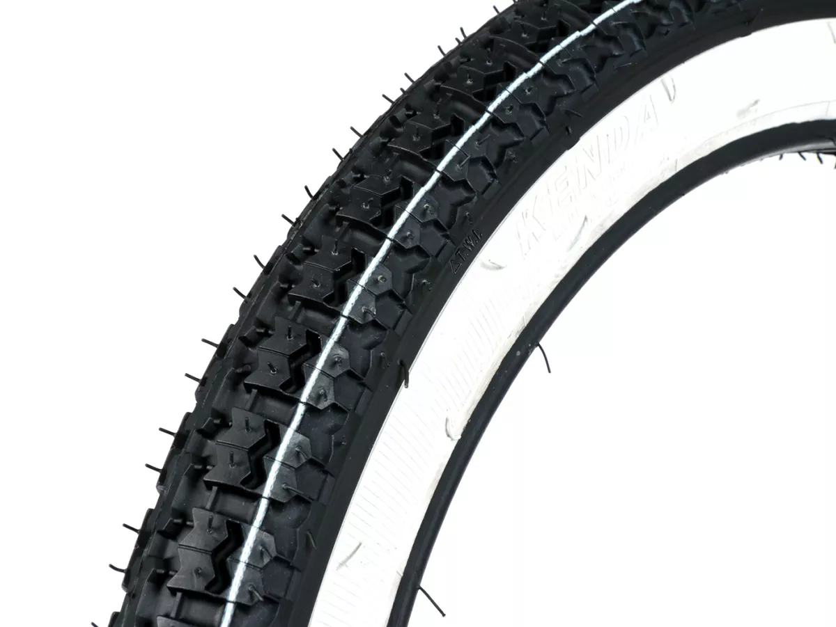 Ban -KENDA K252 Weisswand- 2.50 - 19 inci TT (4P)