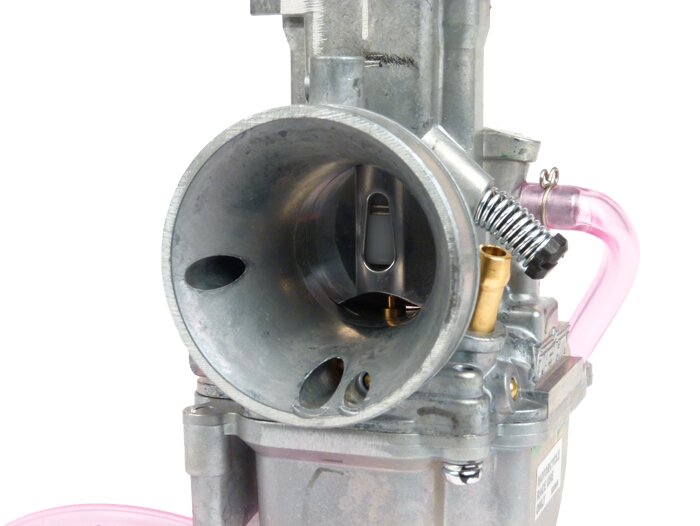 Carburateur -KEIHIN PWK 28 handbediende choke - ØI=28mm, AW=34mm - stelschroeven rechts