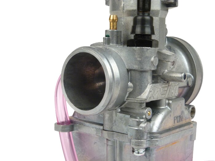 Carburateur -KEIHIN PWK 28 handbediende choke - ØI=28mm, AW=34mm - stelschroeven rechts
