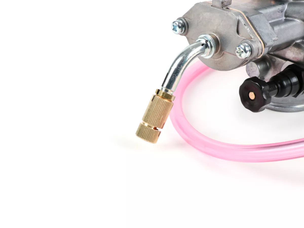 Carburateur -KEIHIN PWK 28 handbediende choke - ØI=28mm, AW=34mm - stelschroeven links