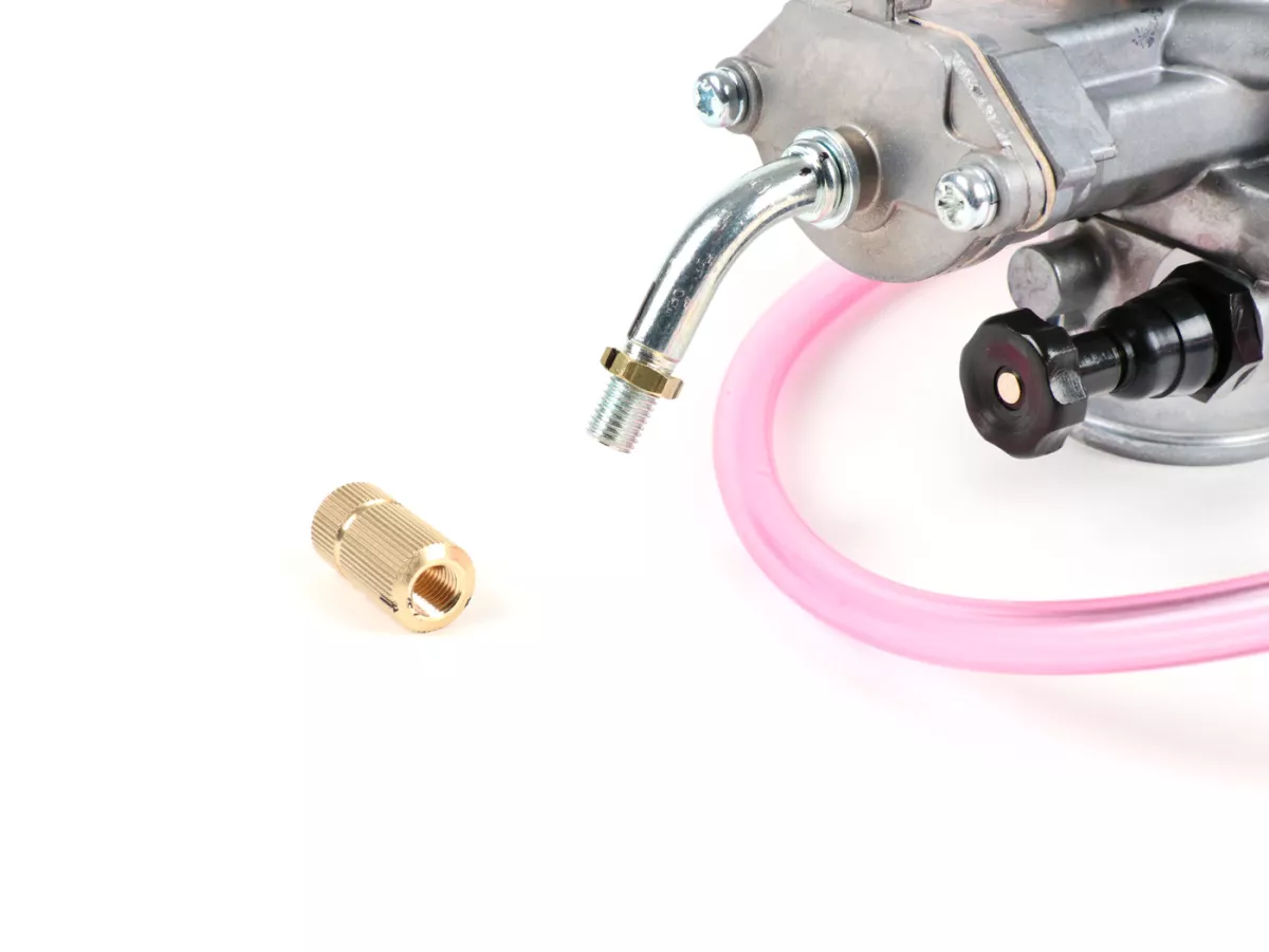 Carburateur -KEIHIN PWK 28 handbediende choke - ØI=28mm, AW=34mm - stelschroeven links