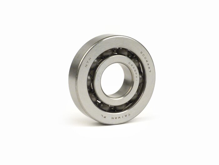 Rodamiento de bolas -BB1 3055B- (20x52x12mm) jaula de acero - (utilizado para cigüeñal Piaggio 50 ccm 2 tiempos, Wideframe V1-V15 (1948-1950), V30-V33 (1951-1952))