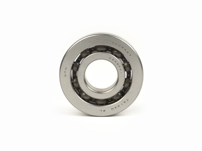 Rodamiento de bolas -BB1 3055B- (20x52x12mm) jaula de acero - (utilizado para cigüeñal Piaggio 50 ccm 2 tiempos, Wideframe V1-V15 (1948-1950), V30-V33 (1951-1952))