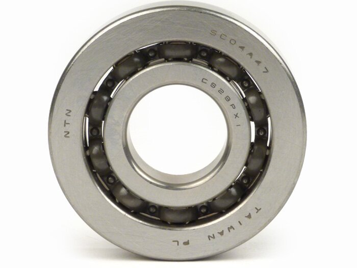 Rodamiento de bolas -BB1 3055B- (20x52x12mm) jaula de acero - (utilizado para cigüeñal Piaggio 50 ccm 2 tiempos, Wideframe V1-V15 (1948-1950), V30-V33 (1951-1952))