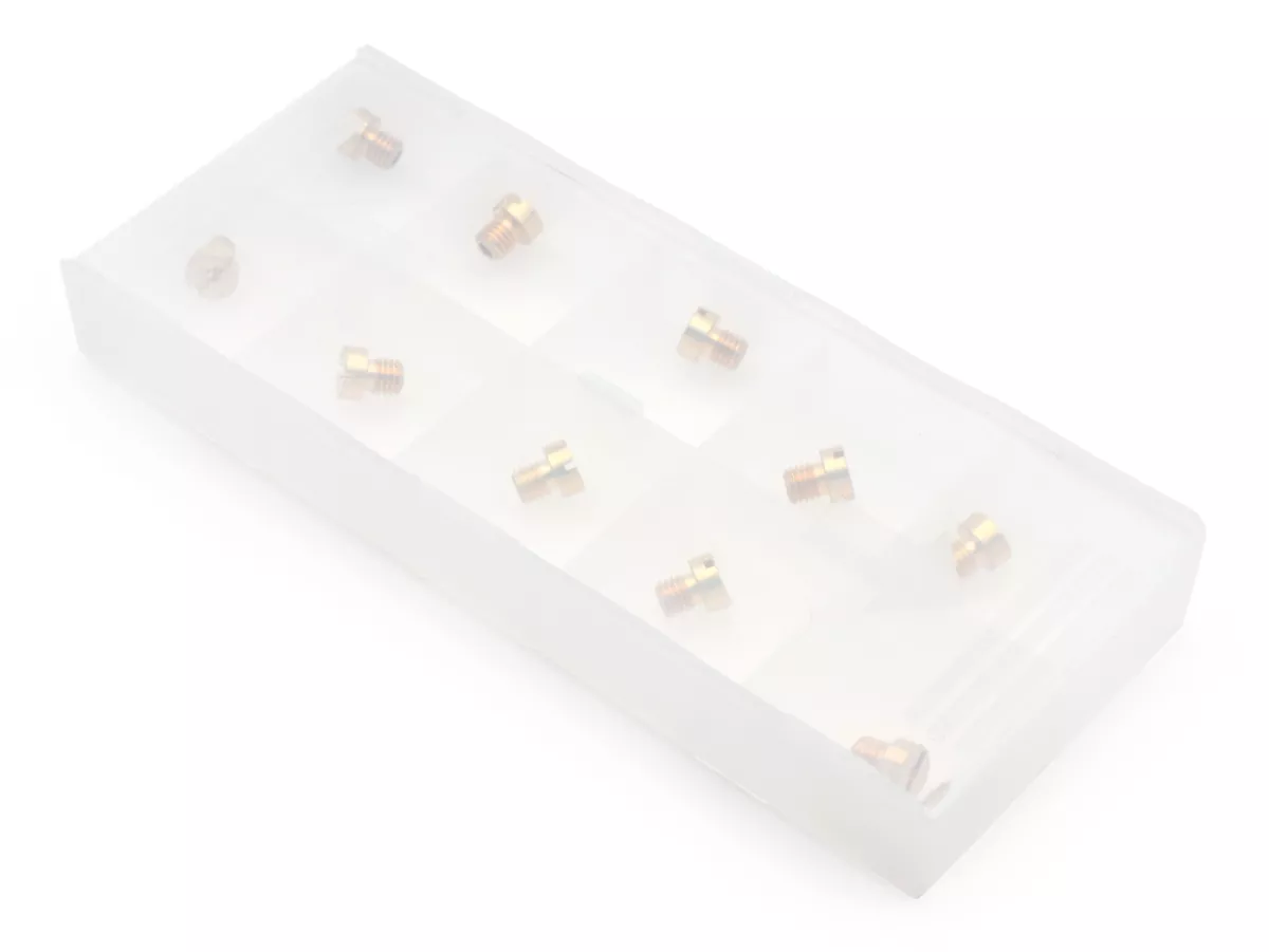 Juego de surtidores principales -KMT para Dellorto (Tipo: 1486) 5mm- (75-84) - (75-76-77-78-79-80-81-82-83-84)