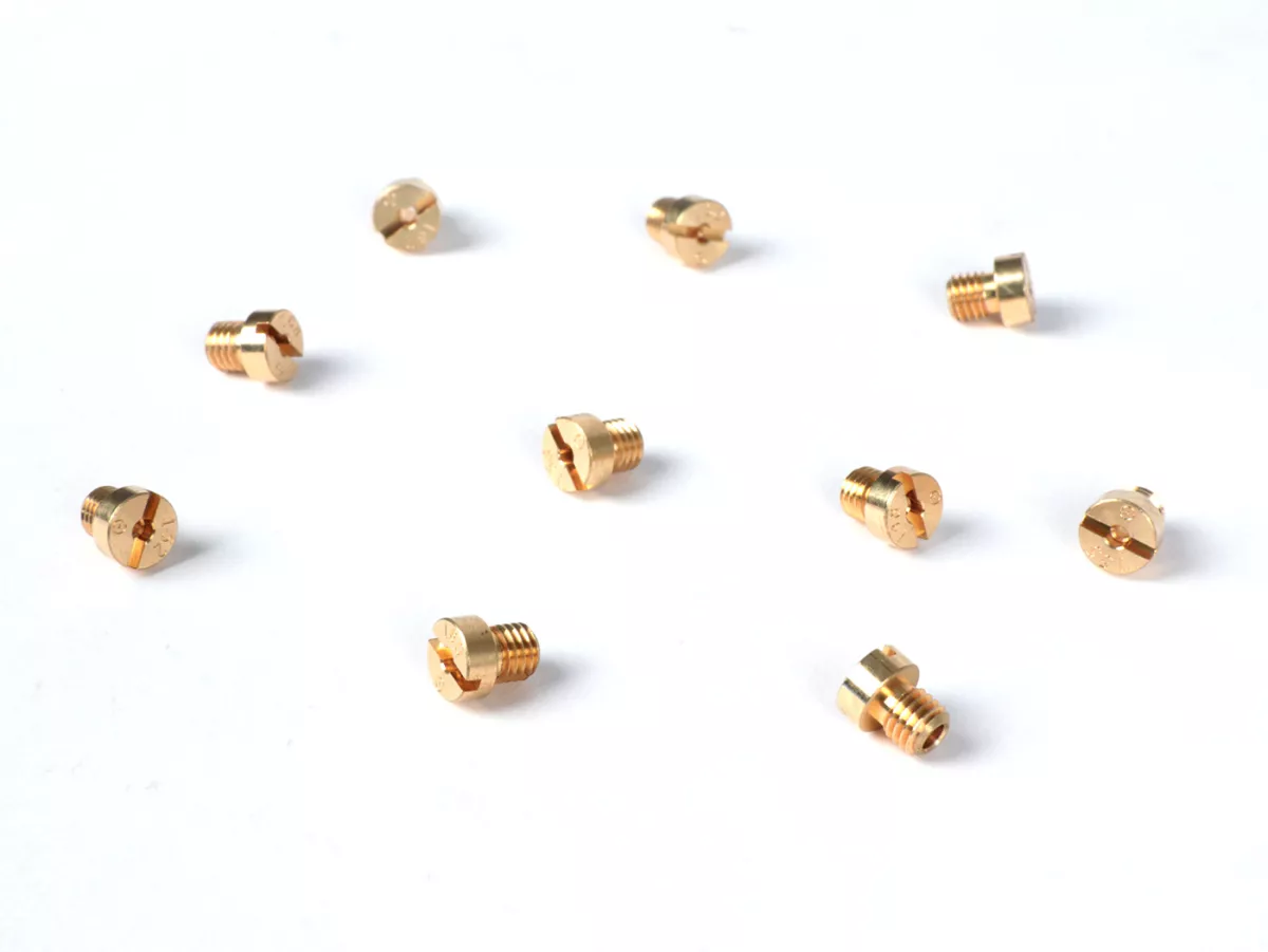 Main jet set -KMT for Dellorto (type: 1486) 5mm- (148-170) - (148-150-152-155-158-160-162-165-168-170)