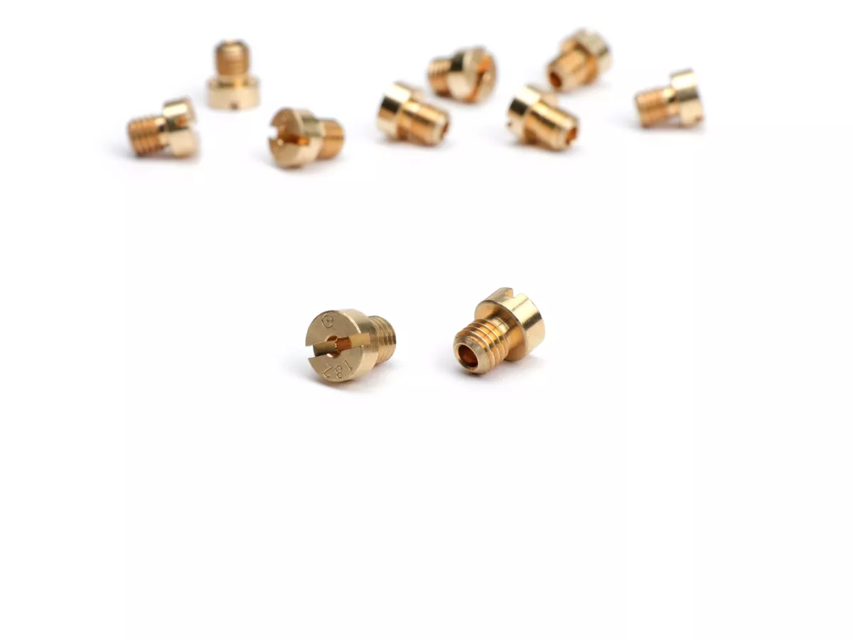 Main jet set -KMT for Dellorto (type: 1486) 5mm- (172-198) - (172-175-178-180-182-185-188-190-195-198)