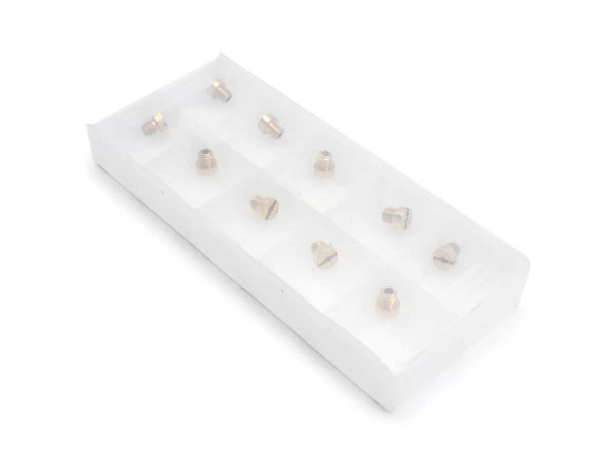 Main jet set -KMT for Dellorto (type: 1486) 5mm- (172-198) - (172-175-178-180-182-185-188-190-195-198)
