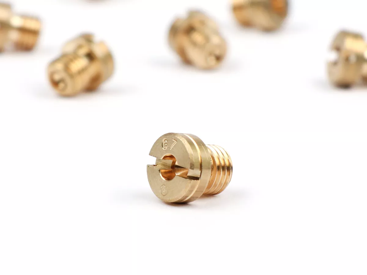 Set nozzle utama -KMT untuk Dellorto (tipe: 6413) 6mm- (95-104) - (95-96-97-98-99-100-101-102-103-104)