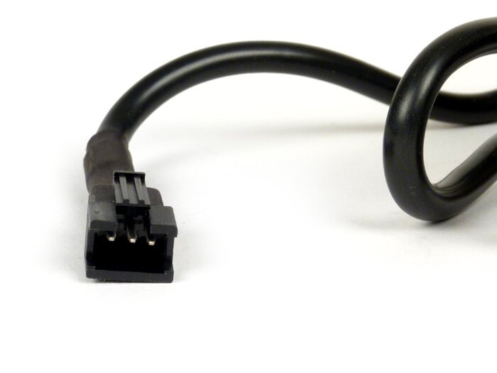 Speed sensor (digital speedo cable) -KOSO, D (JIS type a)- KOSO, D (JIS Typ a)- Vespa VBA, VBB, GL150, GS150, Sprint, GT, GTR, Super, TS125, Rally, Lambretta DL/GP, LI, SX, TV - black plug