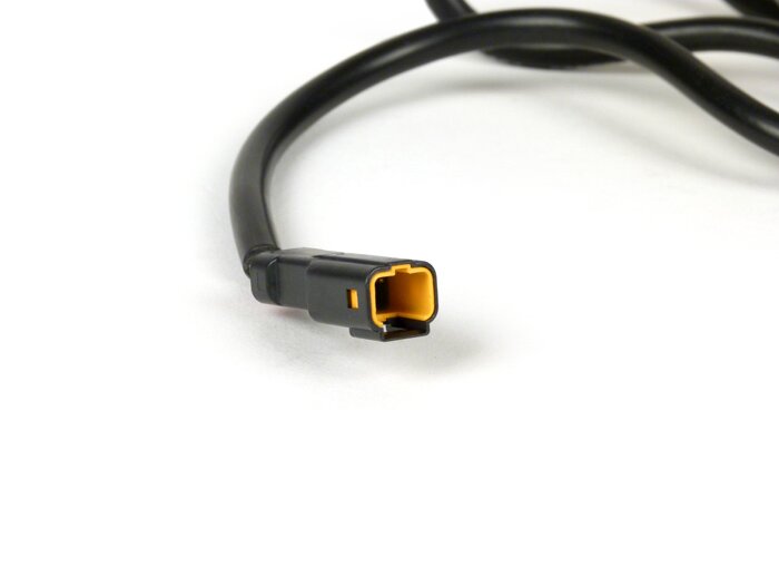 Speed sensor (digital speedo cable) -KOSO, D (JIS type a)- Vespa VBA, VBB, GL150, GS150, Sprint, GT, GTR, Super, TS125, Rally, Lambretta DL/GP, LI, SX, TV - white plug