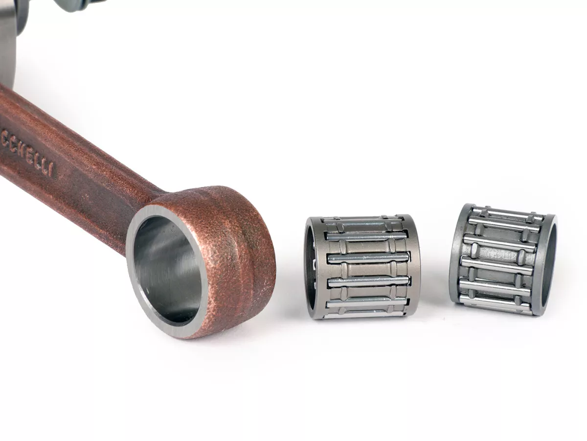 Krukas -KINGWELLE (membraaninlaat)- 64mm slag, 116mm drijfstang, zuigerpen Ø16mm- Vespa PX - bijv. voor Malossi Sport/MHR 210/221