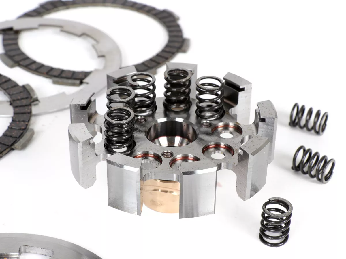 Koppling -KINGWELLE DragBikeKoppling aluminiumversion - Vespa PX, T5, Rally, Cosa