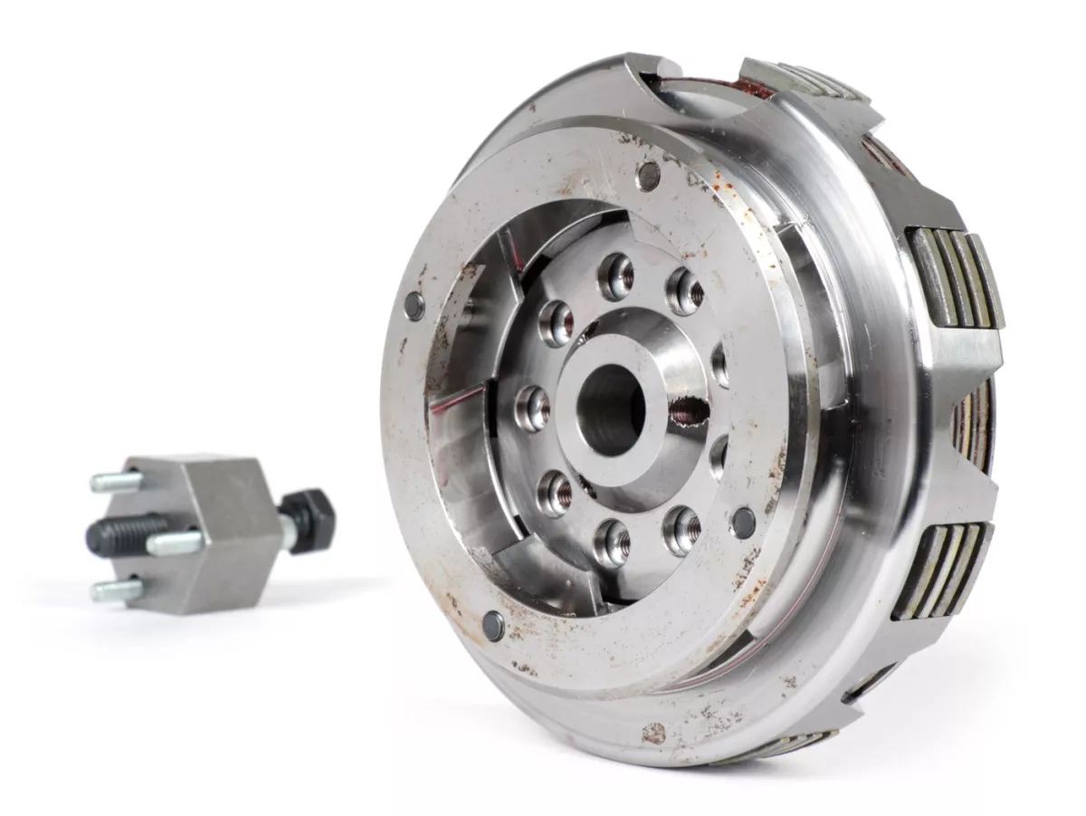Clutch -KINGWELLE 4S-R DragBikeClutch- Vespa V50, V90, SS50, SS90, PV125, ET3, PK50, PK80, PK50 S, PK80 S, PK125 S, PK50 XL, PK125 XL, ETS, PK50 HP, PK50 SS