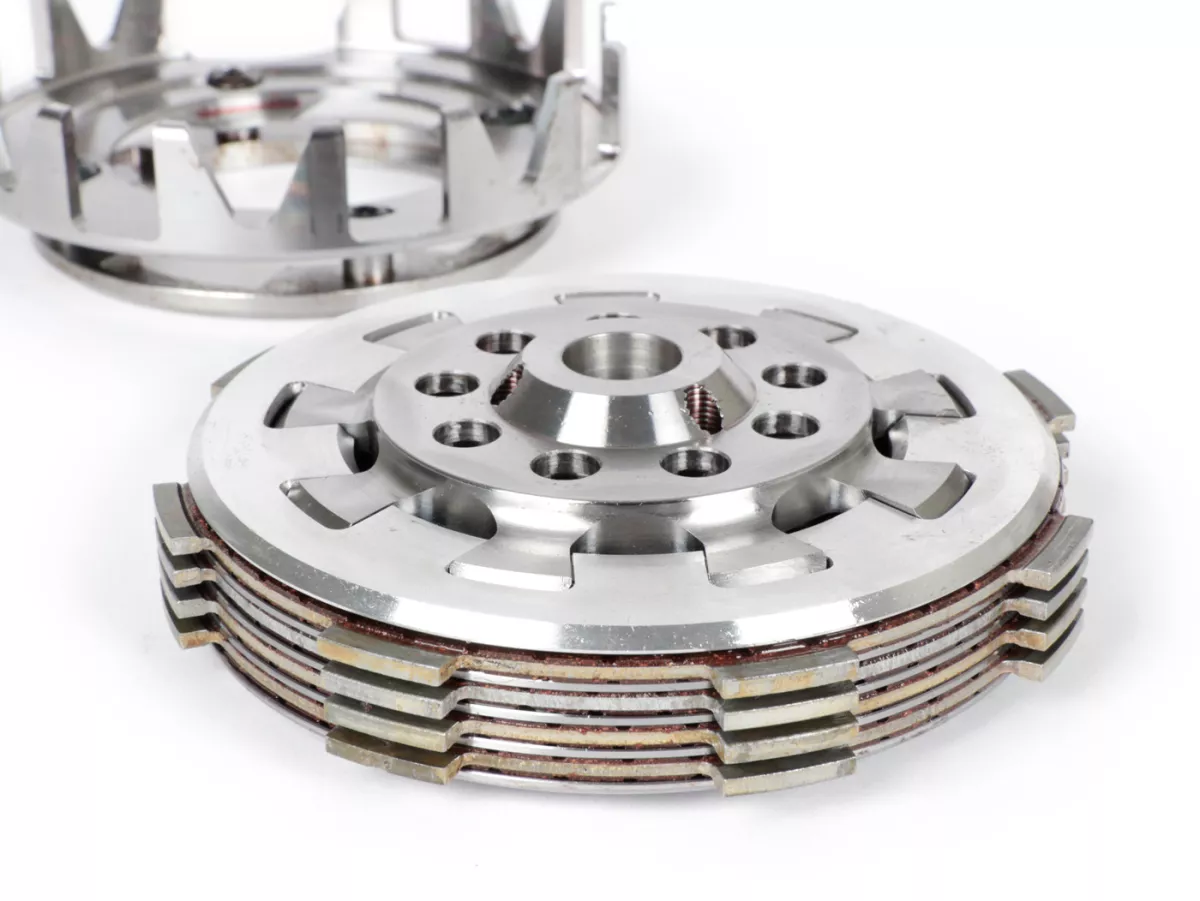 Clutch -KINGWELLE 4S-R DragBikeClutch- Vespa V50, V90, SS50, SS90, PV125, ET3, PK50, PK80, PK50 S, PK80 S, PK125 S, PK50 XL, PK125 XL, ETS, PK50 HP, PK50 SS
