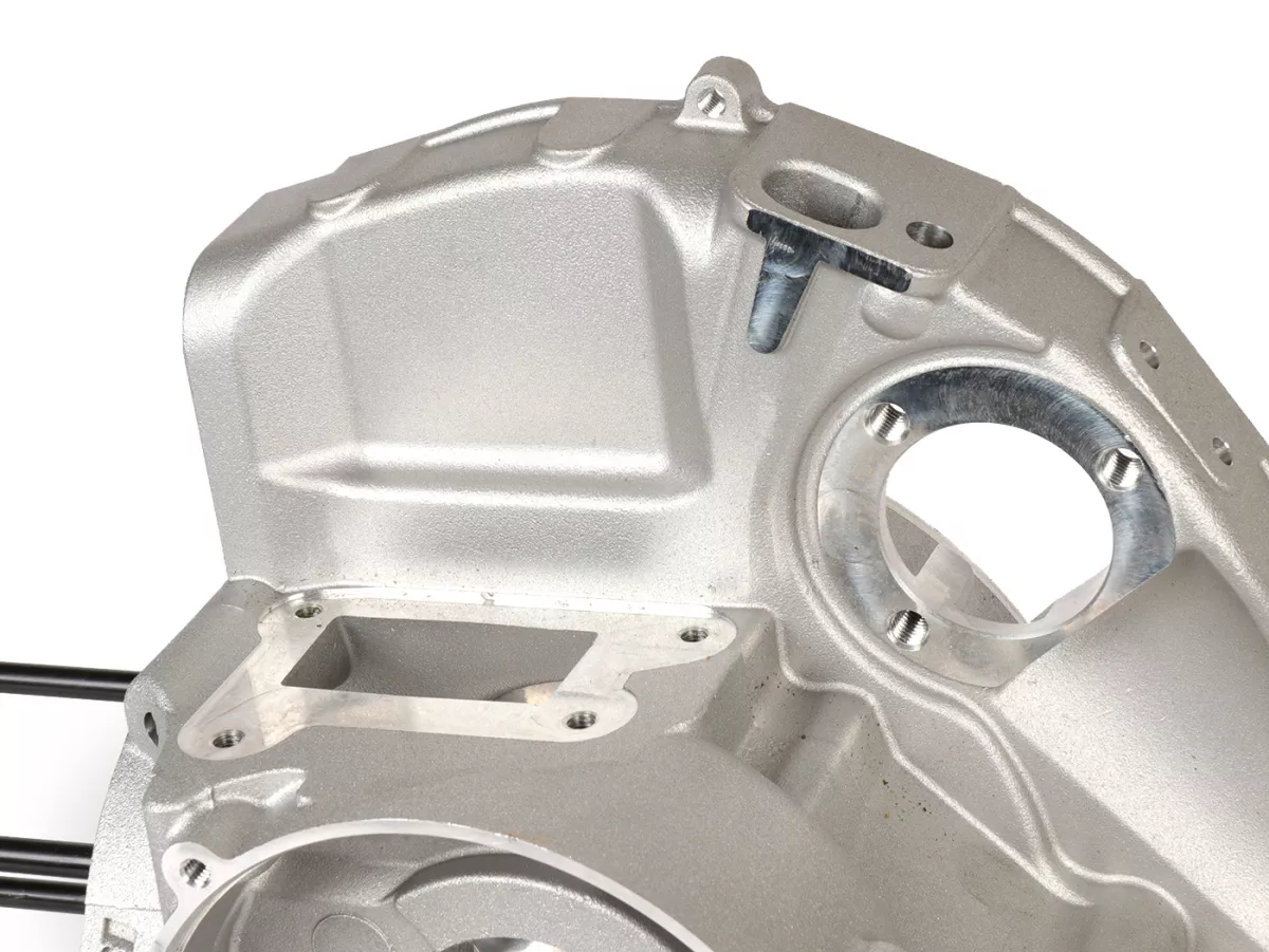 Cárter motor -MALOSSI VR-One, admisión válvula de láminas, cigüeñal dentado para cigüeñal hasta 64mm de carrera- utilizado para Quattrini M1X/M1XL, BGM177, Malossi 187MHR- Vespa PX80, PX125, PX150, LML Star/Stella 125/150 Elestart