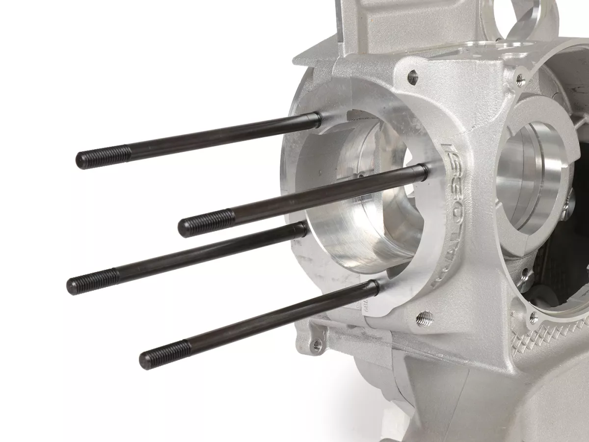 Carter -MALOSSI VR-One, membraaninlaat, carter gespindeld voor krukas tot 65mm slag- gebruikt voor Malossi 210/221 Sport/MHR, Quattrini M232/M244 - Vespa PX200 Elestart