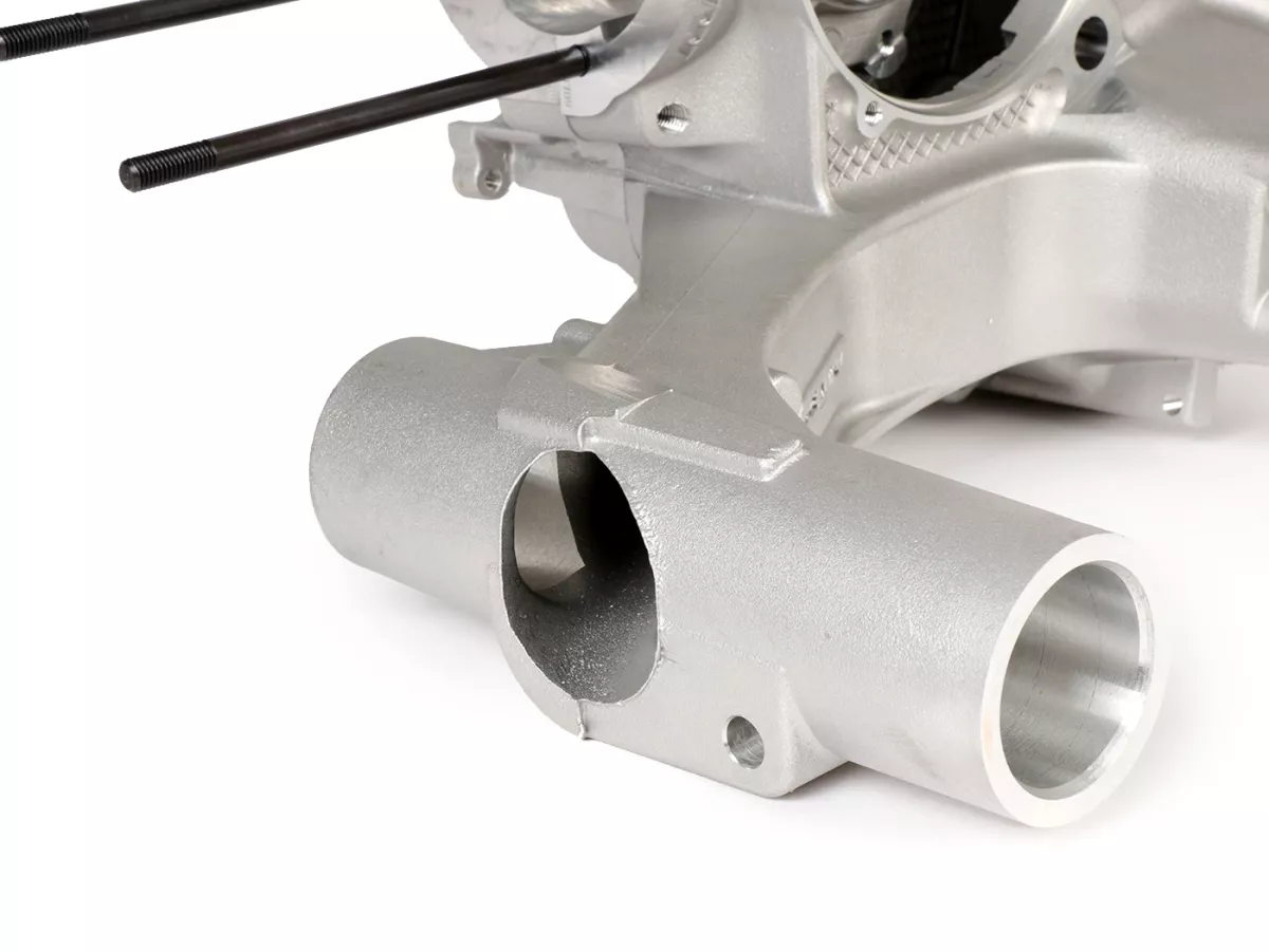 Carter -MALOSSI VR-One, membraaninlaat, carter gespindeld voor krukas tot 65mm slag- gebruikt voor Malossi 210/221 Sport/MHR, Quattrini M232/M244 - Vespa PX200 Elestart