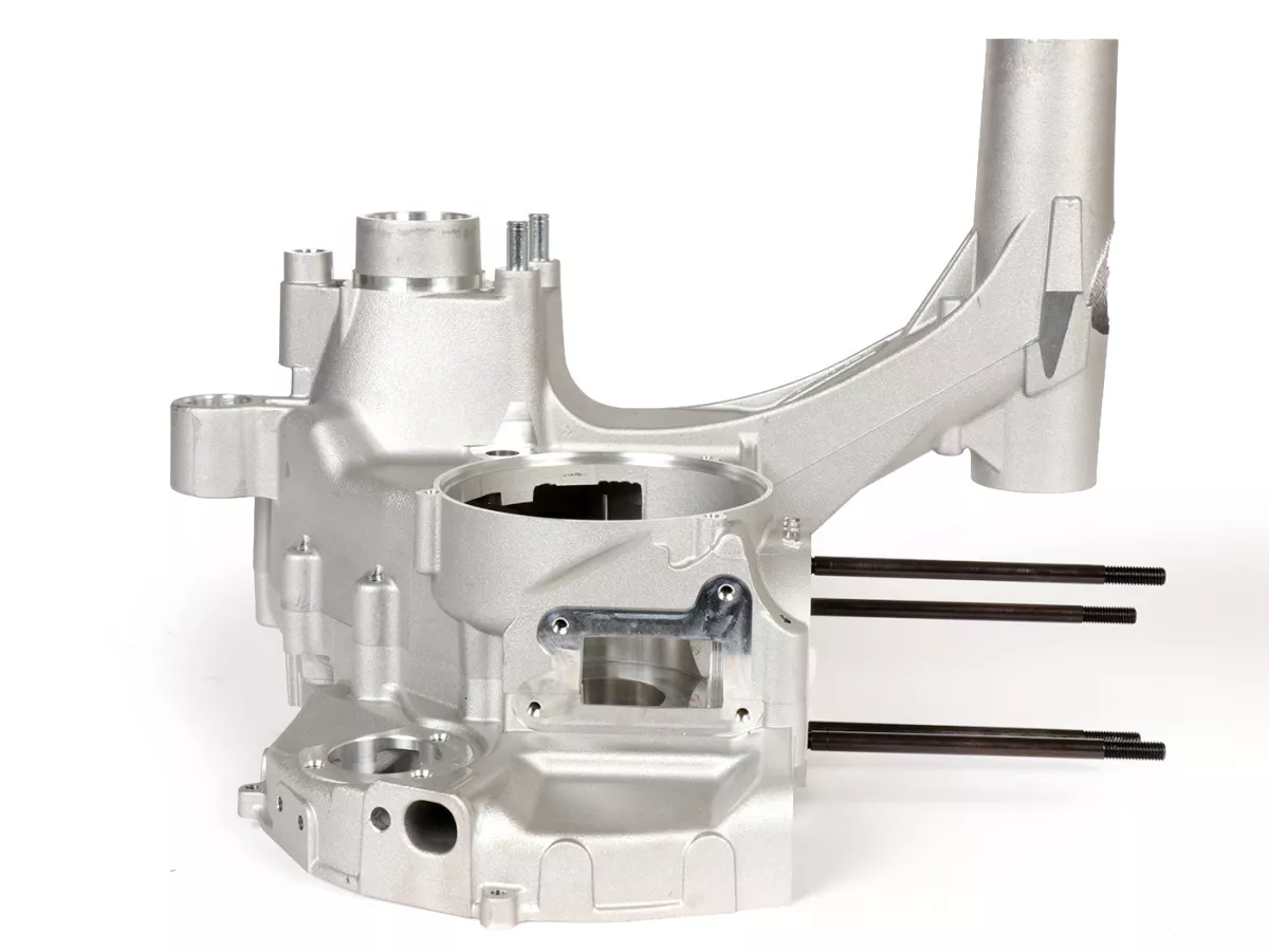 Carter -MALOSSI VR-One, membraaninlaat, carter gespindeld voor krukas tot 65mm slag- gebruikt voor Malossi 210/221 Sport/MHR, Quattrini M232/M244 - Vespa PX200 Elestart