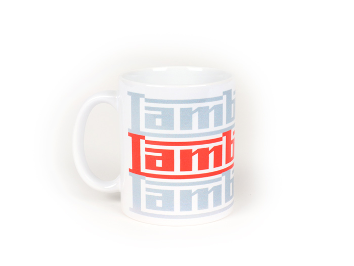 Kopje - Mok -LAMBRETTA - Logo - Rood