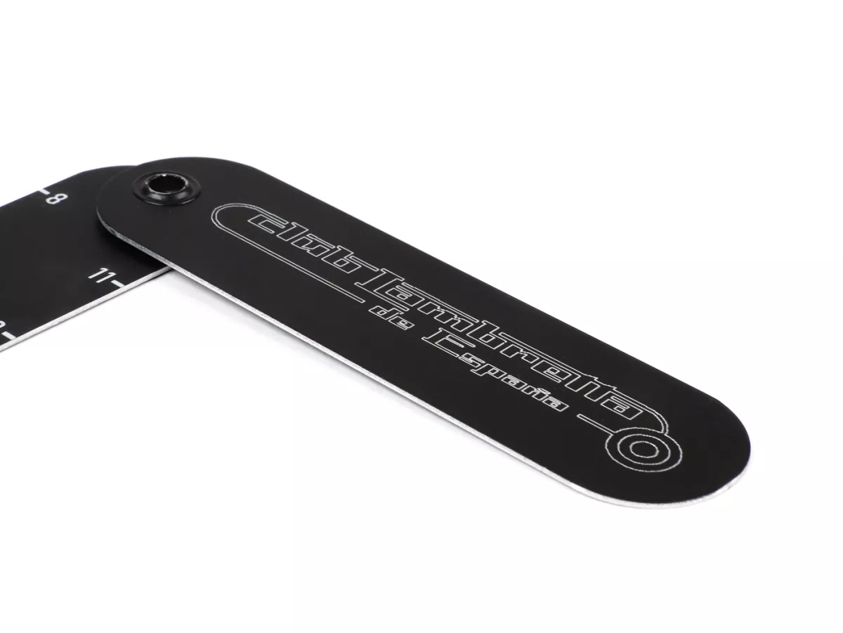 Dipstick bahan bakar -CLUB LAMBRETTA DE ESPANA- Lambretta LI, SX, GP, D, LD - cocok untuk tangki standar dan XL