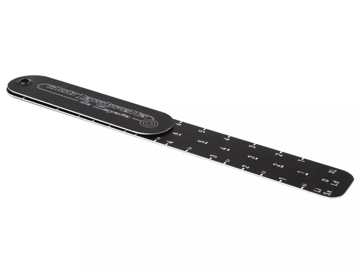 Dipstick bahan bakar -CLUB LAMBRETTA DE ESPANA- Lambretta LI, SX, GP, D, LD - cocok untuk tangki standar dan XL