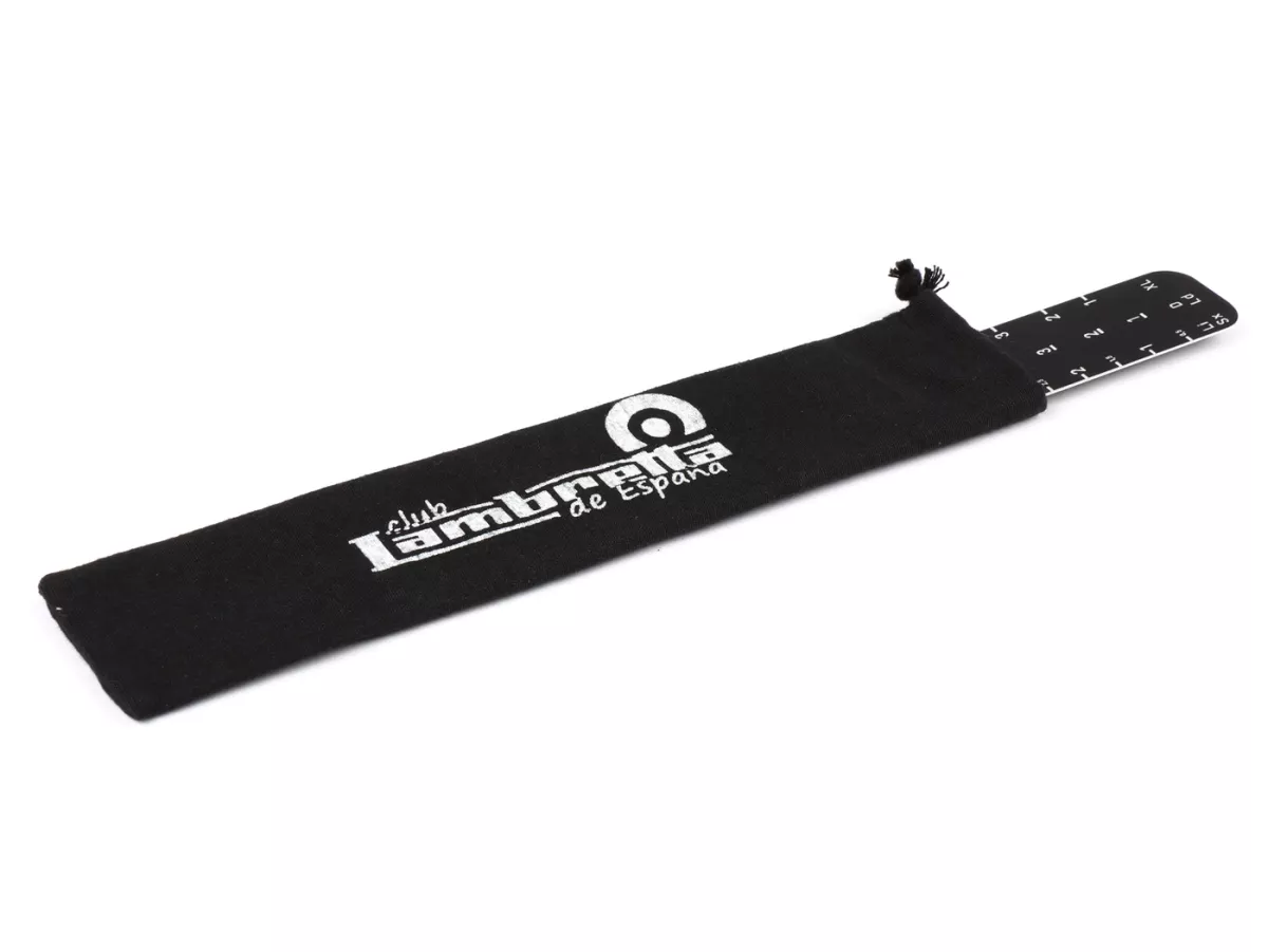 Dipstick bahan bakar -CLUB LAMBRETTA DE ESPANA- Lambretta LI, SX, GP, D, LD - cocok untuk tangki standar dan XL