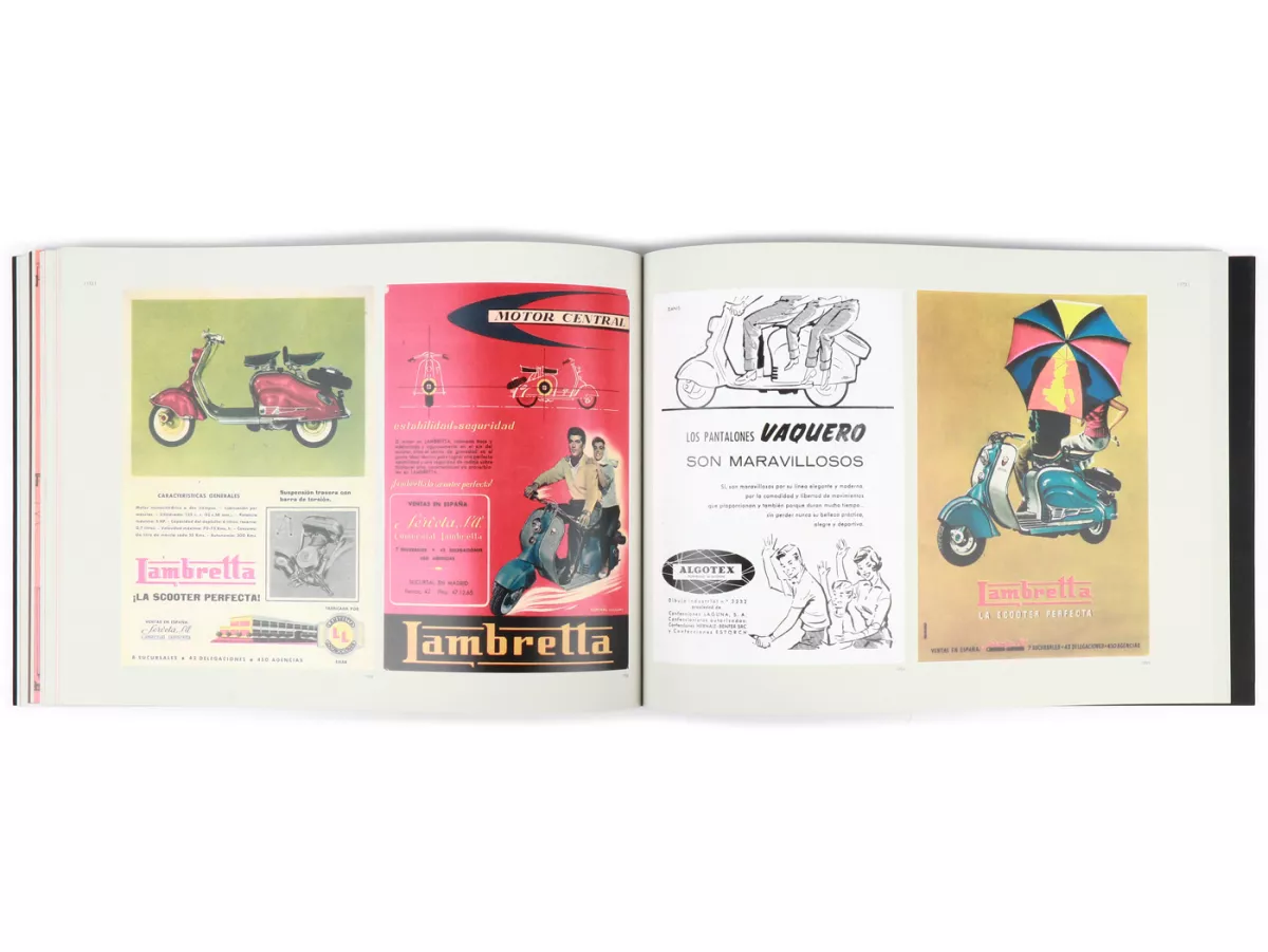 Boek -CLUB LAMBRETTA DE ESPANA- La Fabrica de Lambretta en Espana - A4, 256 pagina's, veel illustraties, Spaans