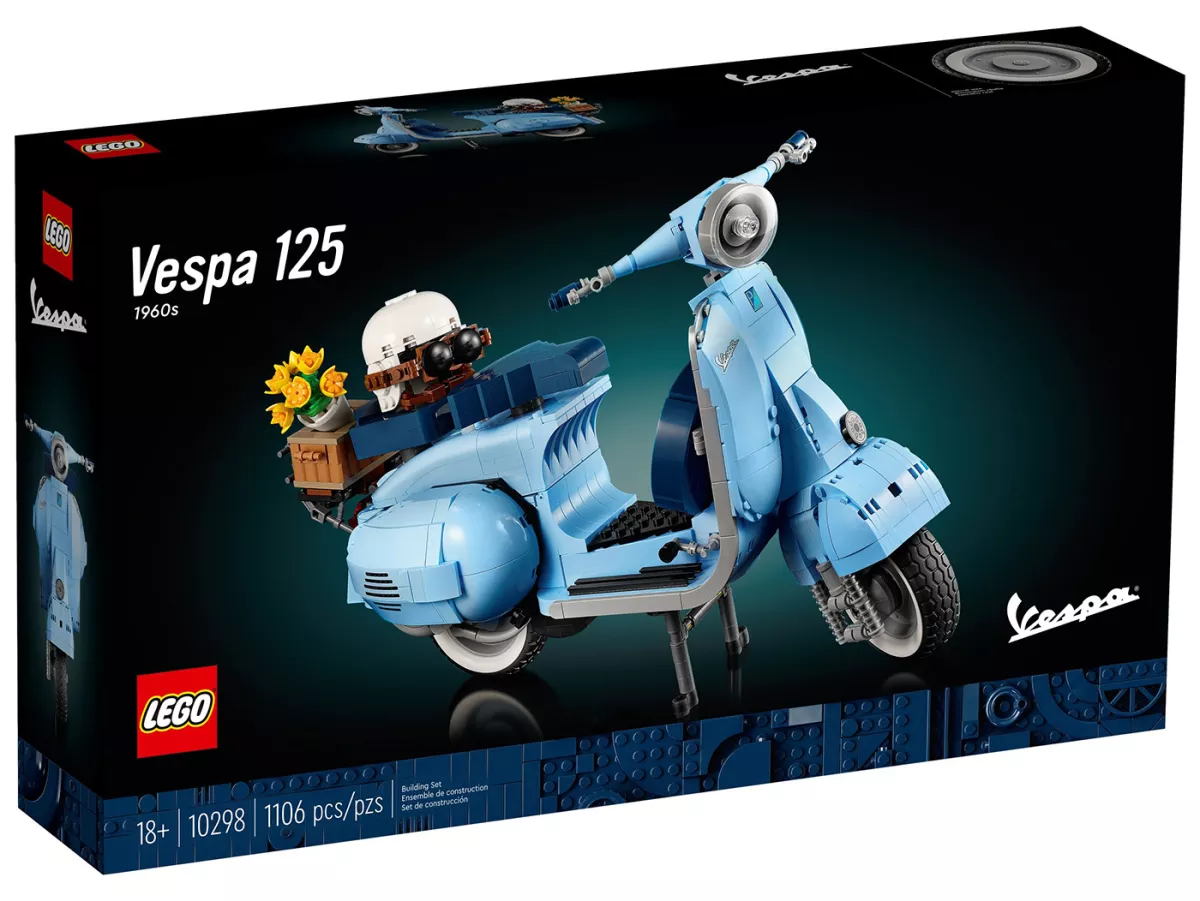 Model -LEGO®- Vespa 125 1960s - Creator Expert - 1107 onderdelen