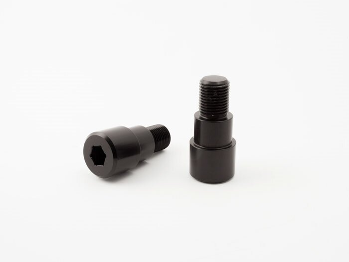 Mounting set for handlebar end mirror and lever protector -LSL, Ø=1 (25.4mm)- Yamaha TMax YP500, TMax XP500-A, TMax ABS XP500-A, TMax ABS XP530E-A, TMax DX ABS XP530D-A, TMax SX ABS XP530-A