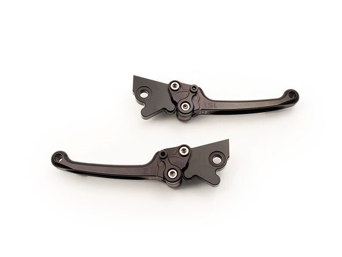 Remhendelset -LSL verstelbaar, 150mm, EG/ABE- Piaggio MP3 300 (2014-), MP3 500 (2014-) - zwart