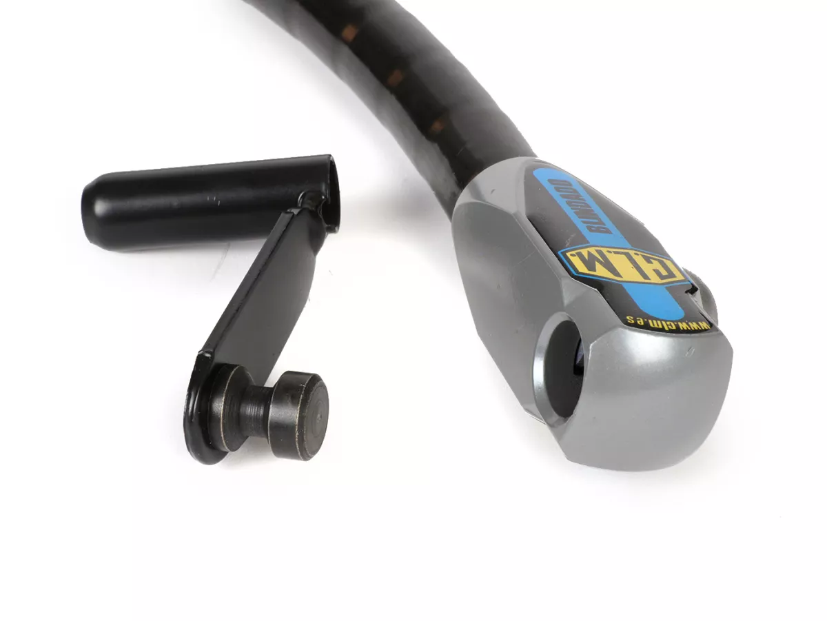 Steering lock DK -CLM Blindado- Yamaha T Max 560 - mounting on handlebar